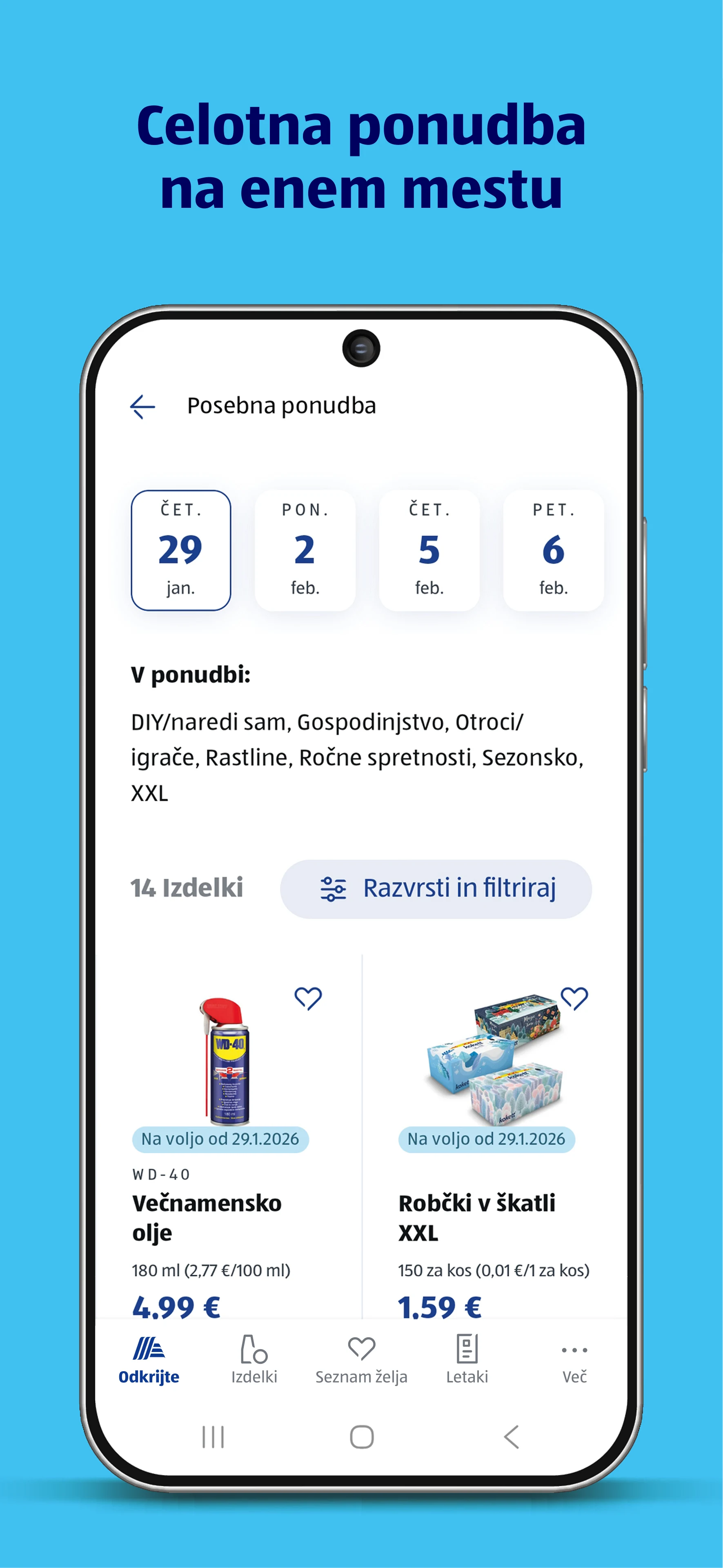 Več kot fer. HOFER. screenshot